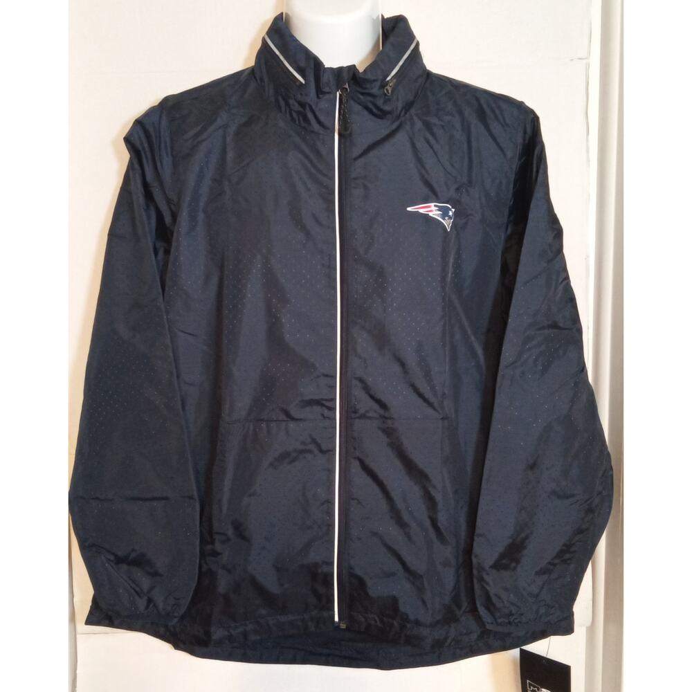 New England Patriots MSX By Michael Strahan Women's Wind Breaker Jacket Size XL